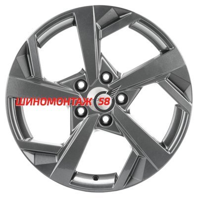 Khomen Wheels KHW1712 (Teana/X-Trail) Gray 7x17/5x114.3 D66.1 ET45  