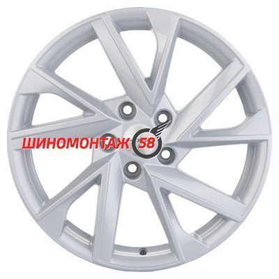 Khomen Wheels KHW1714 (CX-5/i40/X-Trail) F-Silver 7x17/5x114.3 D67.1 ET45  