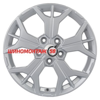 Khomen Wheels KHW1715 (Seltos) F-Silver 7x17/5x114.3 D67.1 ET50  