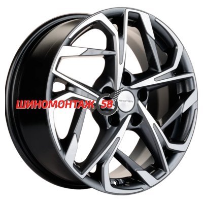 Khomen Wheels KHW1716 (Chery Tiggo/Tiggo 7 Pro) Gray-FP 7x17/5x108 D60.1 ET40  