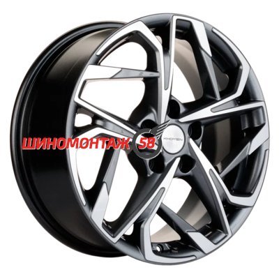Khomen Wheels KHW1716 (Jac/Москвич 3) Gray-FP 7x17/5x108 D54.1 ET40  