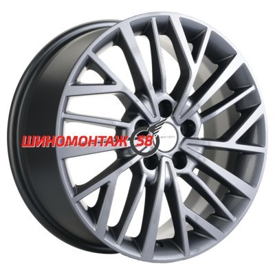 Khomen Wheels KHW1717 (Changan CS35/CS35 Pro) Gray 7x17/5x110 D63.3 ET46  