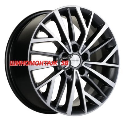 Khomen Wheels KHW1717 (Changan CS35/CS35 Pro) Gray-FP 7x17/5x110 D63.3 ET46  