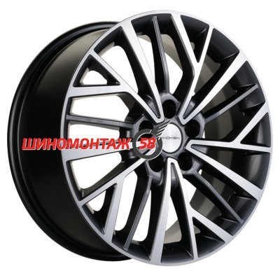 Khomen Wheels KHW1717 (Chery Tiggo 3/Tiggo 3 Pro) Gray-FP 7x17/5x108 D60.1 ET40  