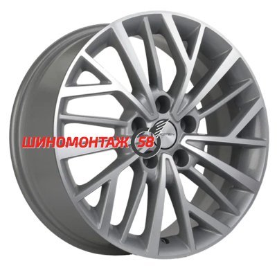 Khomen Wheels KHW1717 (CX-5/i40/X-Trail) F-Silver-FP 7x17/5x114.3 D67.1 ET45  