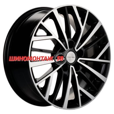 Khomen Wheels KHW1717 (Jolion) Black-FP 7x17/5x114.3 D66.5 ET37  