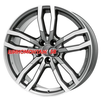 Alutec DriveX Metal Grey Front Polished 9.5x21/5x112 D66.5 ET53  