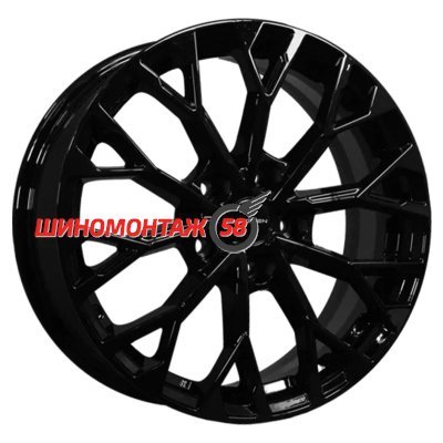 Khomen Wheels KHW1718 (Jolion) Black 7x17/5x114.3 D66.5 ET37  
