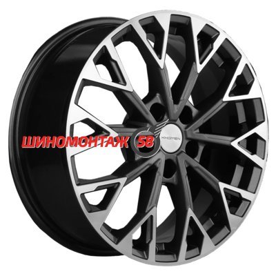 Khomen Wheels KHW1718 (Toyota RAV4/ Lexus NX) Gray-FP 7x17/5x114.3 D60.1 ET35  