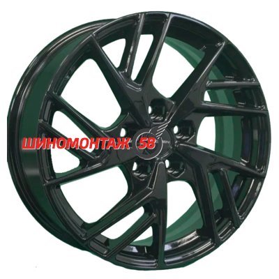 Khomen Wheels KHW1722 (Haval F7/F7x) Black 6.5x17/5x114.3 D64.1 ET40  