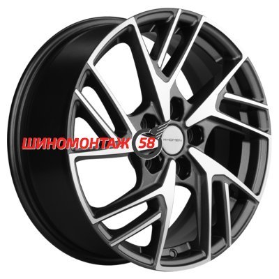 Khomen Wheels KHW1722 (Mazda3/CX30) Gray-FP 6.5x17/5x114.3 D67.1 ET45  