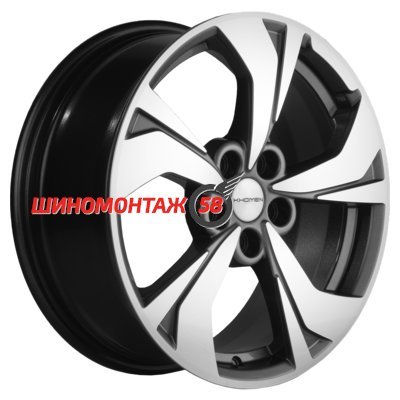 Khomen Wheels KHW1724 (Changan CS75 (Plus)) Gray-FP 7x17/5x114.3 D60.1 ET45  