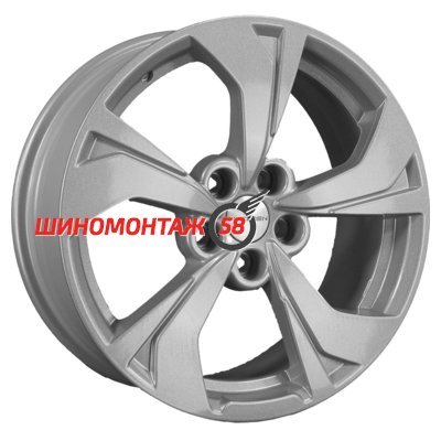 Khomen Wheels KHW1724 (Jolion) F-Silver 7x17/5x114.3 D66.5 ET37  
