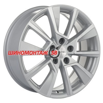 Khomen Wheels KHW1802 (Changan/Geely/Lexus/Suzuki/Toyota) F-Silver-FP 7x18/5x114.3 D60.1 ET45  