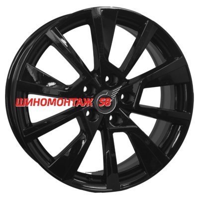 Khomen Wheels KHW1802 (Haval H6) Black 7x18/5x114.3 D66.5 ET40  