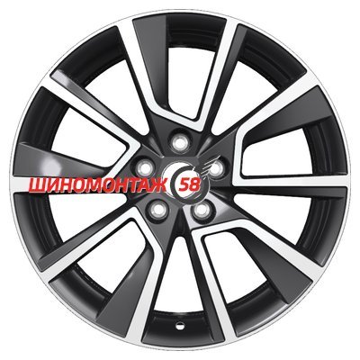 Khomen Wheels KHW1802 (Tucson) Black-FP 7x18/5x114.3 D67.1 ET51  