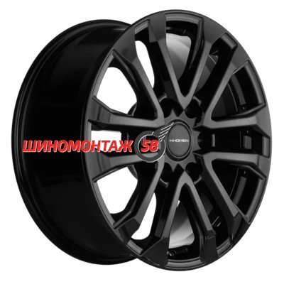 Khomen Wheels KHW1805 (Haval H9) Black 7.5x18/6x139.7 D75.1 ET42  