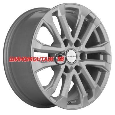 Khomen Wheels KHW1805 (LC Prado) F-Silver 7.5x18/6x139.7 D106.1 ET25  