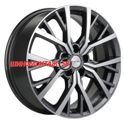Khomen Wheels KHW1806 (Coolray) Gray-FP 7x18/5x114.3 D54.1 ET50  