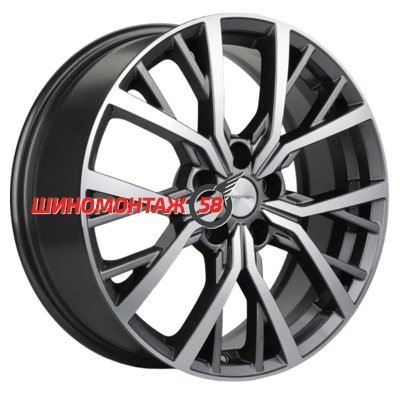 Khomen Wheels KHW1806 (CX-5/3) Gray-FP 7x18/5x114.3 D67.1 ET45  