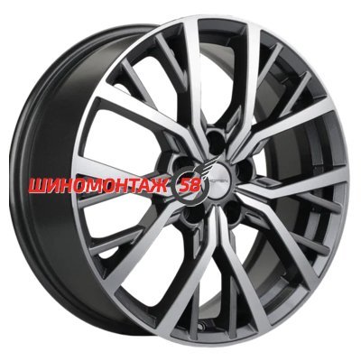 Khomen Wheels KHW1806 (Exeed TXL) Gray-FP 7x18/5x108 D65.1 ET36  