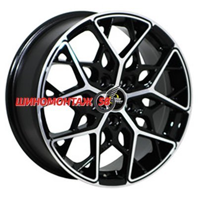 CrossStreet CR-20 BKF 6.5x16/4x98 D58.6 ET38  