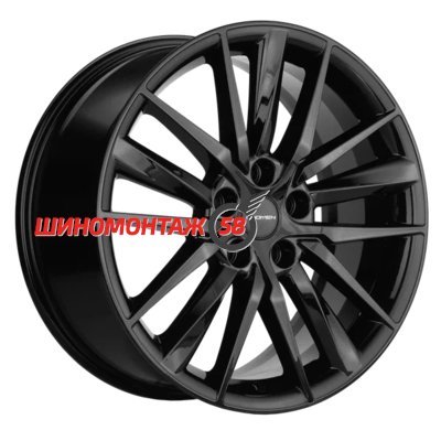 Khomen Wheels KHW1807 (Camry NEW) Black 8x18/5x114.3 D60.1 ET50  