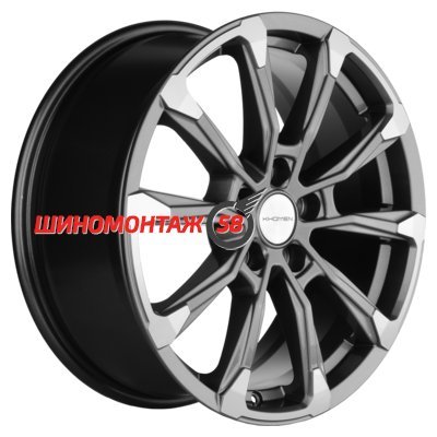 Khomen Wheels KHW1808 (Chery Tiggo 8/8 Pro) Gray-FP 7.5x18/5x108 D60.1 ET47  