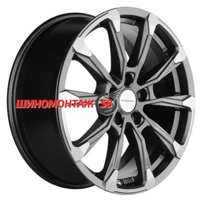 Khomen Wheels KHW1808 (Evolute i-Joy) Gray-FP 7.5x18/5x110 D67.1 ET40  