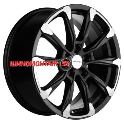 Khomen Wheels KHW1808 (Geely Atlas/Atlas Pro/Lifan Myway) Black-FP 7.5x18/5x114.3 D60.1 ET45  