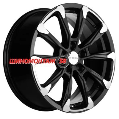 Khomen Wheels KHW1808 (Lexus NX) Black-FP 7.5x18/5x114.3 D60.1 ET35  