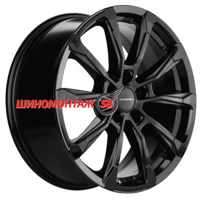 Khomen Wheels KHW1808 (Outlander) Black 7.5x18/5x114.3 D67.1 ET38  