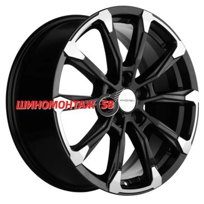 Khomen Wheels KHW1808 (RAV4) Black-FP 7.5x18/5x114.3 D60.1 ET45  