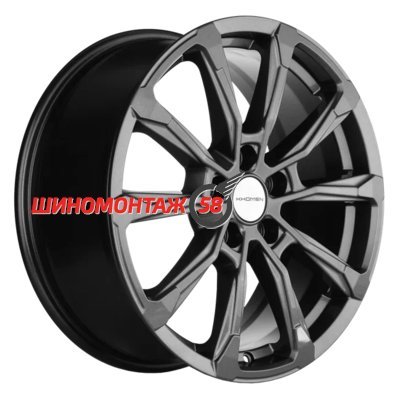 Khomen Wheels KHW1808 (Tugella/Jaguar XF/F-Pace) Gray 7.5x18/5x108 D63.4 ET46  