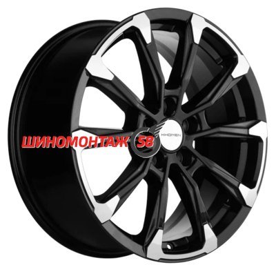 Khomen Wheels KHW1808 (Xceed/CX-3/5) Black-FP 7.5x18/5x114.3 D67.1 ET45  