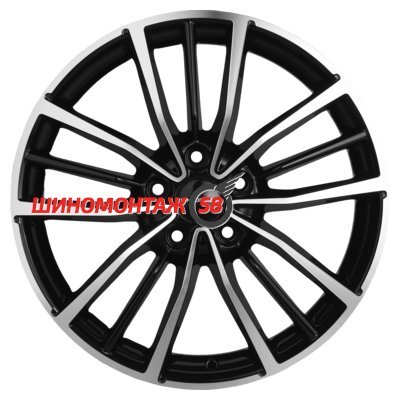 Khomen Wheels KHW1812 (GAC GS5) Black-FP 7x18/5x108 D60.1 ET36  