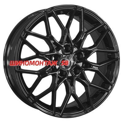 Khomen Wheels KHW1813 (Geely Monjaro/Tugella) Black 7x18/5x108 D63.4 ET46  