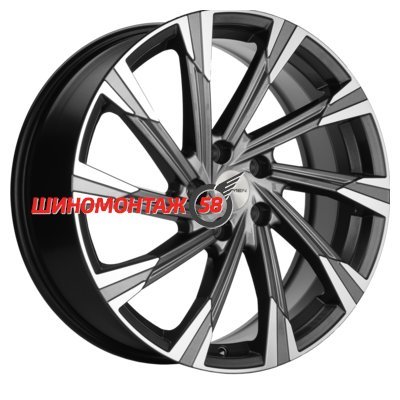 Khomen Wheels KHW1901 (Haval 7/7x) Gray-FP 7.5x19/5x114.3 D64.1 ET40  