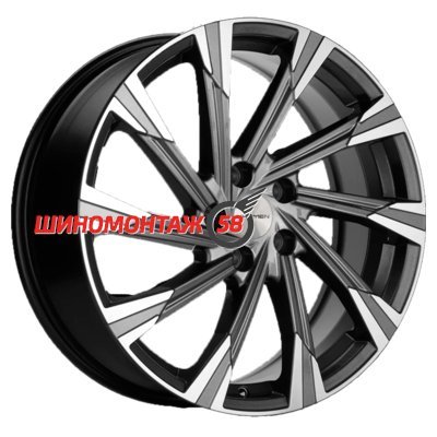 Khomen Wheels KHW1901 (NX/Rav4) Gray-FP 7.5x19/5x114.3 D60.1 ET40  