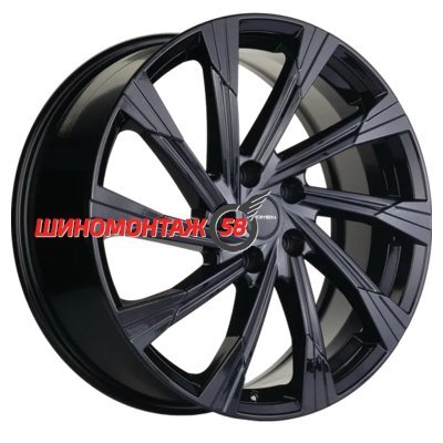 Khomen Wheels KHW1901 (Outlander) Black 7.5x19/5x114.3 D67.1 ET38  