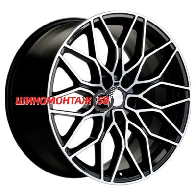 Khomen Wheels KHW1902 (BMW Front) Black-FP 8.5x19/5x120 D72.6 ET30  