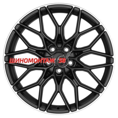 Khomen Wheels KHW1902 (Outlander) Black matt MR 8.5x19/5x114.3 D67.1 ET30  