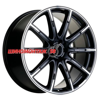 Khomen Wheels KHW1903 (Mercedes) Black-FP 8.5x19/5x112 D66.6 ET38  
