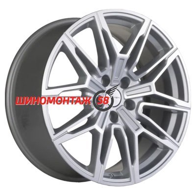 Khomen Wheels KHW1904 (BMW Rear) Brilliant Silver-FP 9.5x19/5x112 D66.6 ET40  