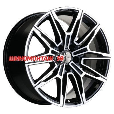 Khomen Wheels KHW1904 (RX/NX) Black-FP 8.5x19/5x114.3 D60.1 ET30  
