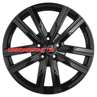 Khomen Wheels KHW1905 (Haval Dargo) Black 7.5x19/5x114.3 D66.5 ET40  