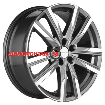 Khomen Wheels KHW1905 (Lexus NX) Gray-FP 7.5x19/5x114.3 D60.1 ET35  