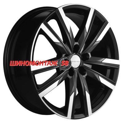 Khomen Wheels KHW1905 (NX/RAV4) Black-FP 7.5x19/5x114.3 D60.1 ET40  