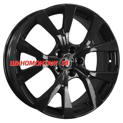 Khomen Wheels KHW1906 (Evolute i-SKY) Black 7x19/5x114.3 D60.1 ET49  