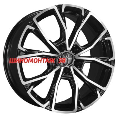 Khomen Wheels KHW1907 (GAC GS8) Black-FP 7.5x19/5x120 D59.5 ET41  